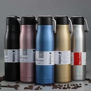 TRIBBO Stainless Steel Water Bottle | Hot&Cold | Assortd Colors 550 ml ...