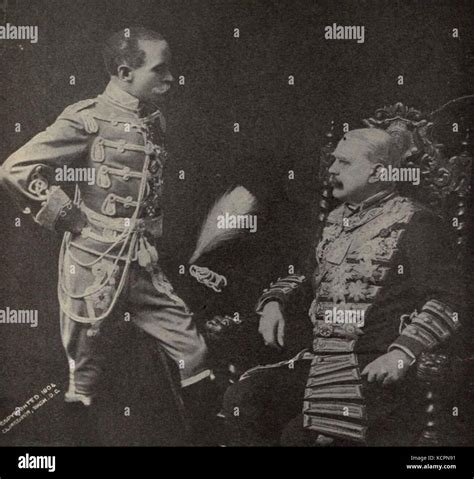 Baron Speck Von Sternberg and Arthur Cassini Stock Photo - Alamy