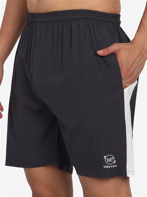 Men Solid Regular Fit Sports Shorts – Vida Loca Fashion