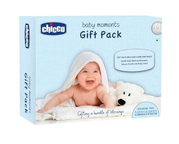 Buy Chicco Baby Moments Gift Pack (Blue) Online at Low Prices in India ...