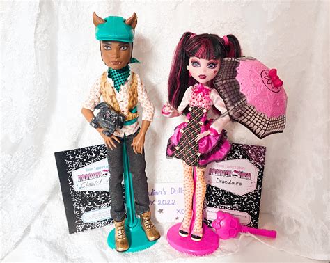 Monster High Draculaura And Clawd 1600