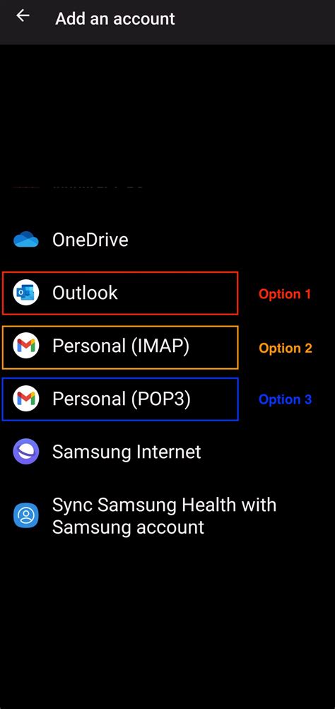 Image result for Android Email Setup NHS