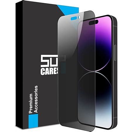 POPIO Tempered Glass Screen Protector Compatible for iPhone 14 Pro Max ...