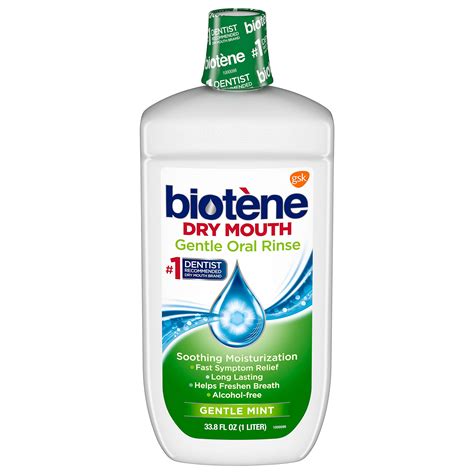Biotene Dry Mouth Spray - Moisturizing Gentle Mint - 1.5 fl oz (44.3 ml ...