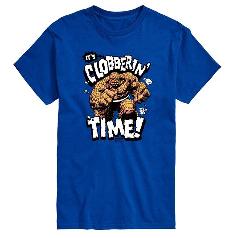 Marvel - Fantastic Four Clobberin Time - Men's Short Sleeve Graphic T ...