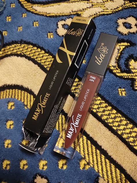 Buy Iba Maxx Matte Liquid Lipstick, Fearless Red, 6 Ml l 100% Vegan ...