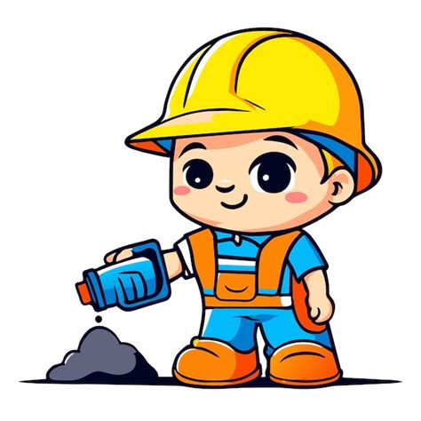 Building Worker Cartoon 的图像结果