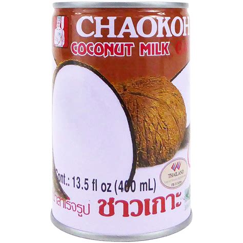 Amazon.com: Chaokoh Coconut Milk Unsweetened 6 Pack - Premium, Canned ...