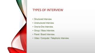 Interview Styles 的图像结果