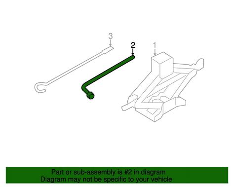 New Genuine Nissan / Infiniti Wrench-Wheel Nut 995450U000 OEM - Walmart.com