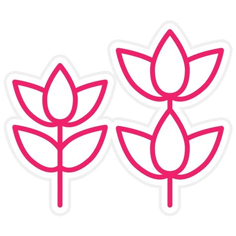 Vector design green spaces icon style | Premium Vector