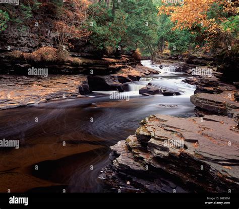 Presque Isle River, Porcupine Mountains Wilderness State Park, Upper ...