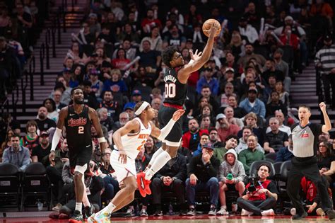 PHOTOS » Trail Blazers vs. Knicks on March 14, 2024 Photo Gallery | NBA.com