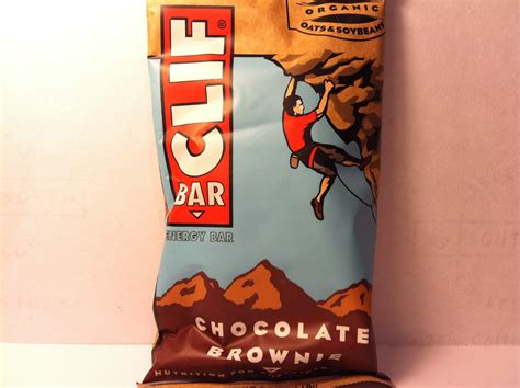 Crazy Food Dude: Review: CLIF Chocolate Brownie Bar