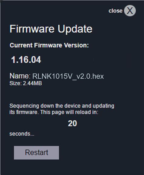 Updating Device Firmware