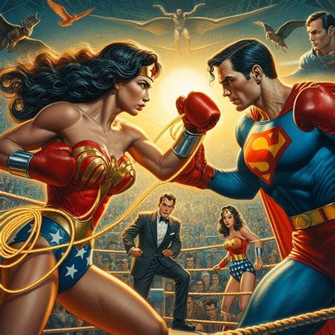 Wonder Woman vs Superman 28 by SuperFights on DeviantArt