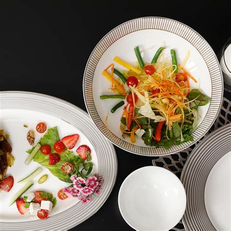 Buy Home4U Gold & White Bone China Platina Serving Bowl Online at Low ...