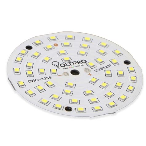 50W White 78mm Round Metal Core LED PCB