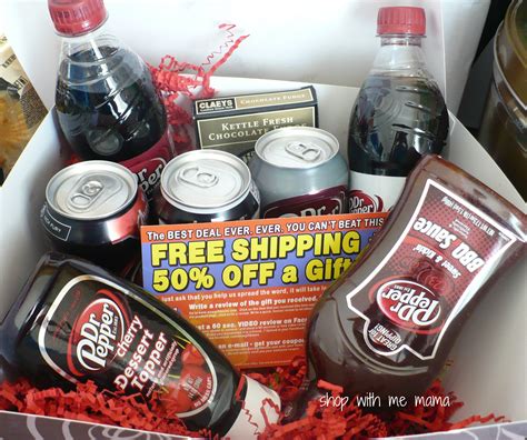 Dr Pepper Themed Gift Basket Buckeye Big Gulp 11 Oz. – Marie's