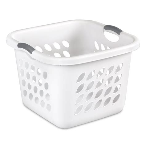 Sterilite 1.5 Bushel/53 L Ultra-Square Laundry Basket, White – Walmart ...