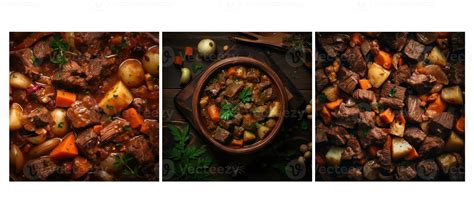 delicious beef stew food texture background 28339440 Stock Photo at ...