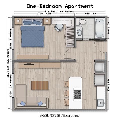 Best 13 Small and Tiny Apartments: Design Strategies and Layout Plans ...