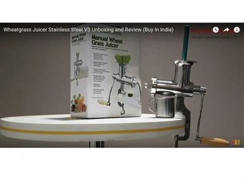 Wheatgrass cold press masticating juicers - Wheatgrass Juicer ...