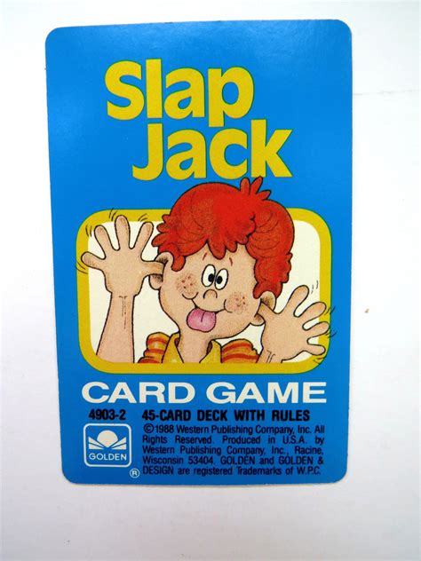 Slapjack Rules Card Game Coloring Pages