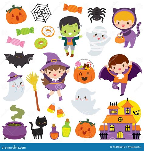 Halloween Cartoon Vector | CartoonDealer.com #5791595