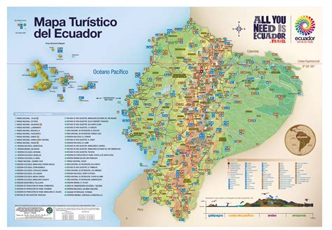 Galapagos Islands Map