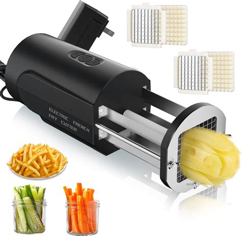 Amazon.com: AZXILE Electric French Fry Cutter, Automatic Professional ...