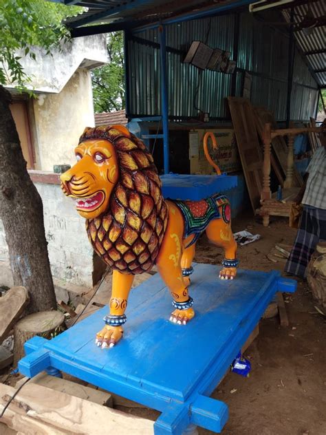 Sri Karumariamman Marasirpa Kalaikudam - Wood Statues - ARUMBAVUR ...