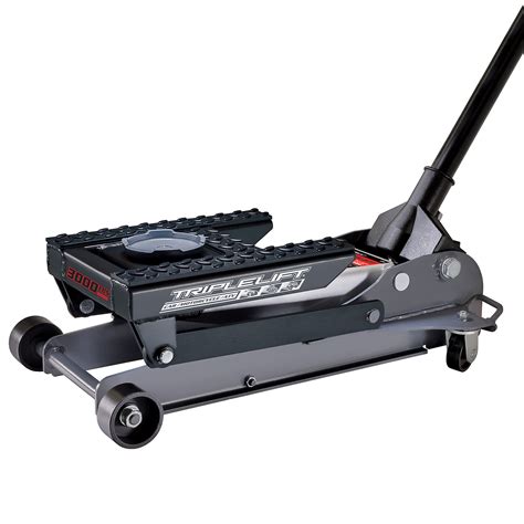 Powerbuilt, 1.5 Ton Triple Lift Floor Jack, Lift Capacity 1.5 Tons, Max ...