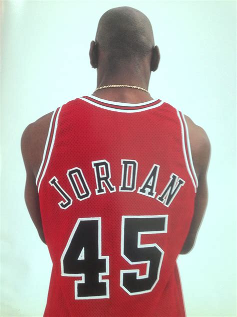 Michael Jordan Number 45