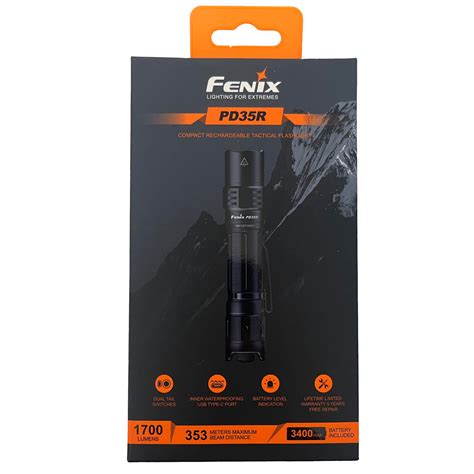 Fenix PD35R Rechargeable Tactical Flashlight