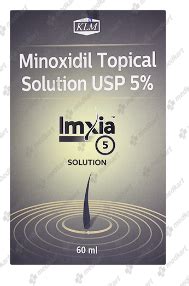 IMXIA 5% SOLUTION 60 ML : Uses, Side Effects, Price and Generic ...