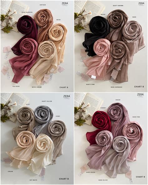 Premium Organza Shimmer ZERA – Anayah Hijabs