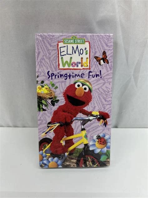 Image result for Elmo Voice Over World Springtime Fun VHS