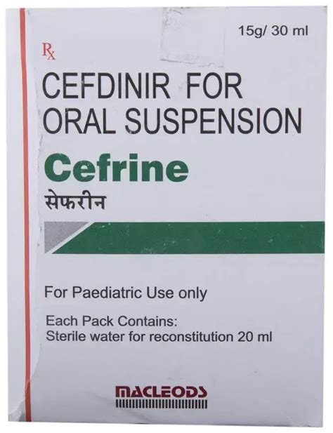 Omnicef (Cefdinir) Oral Suspension - Silk Pharmacy