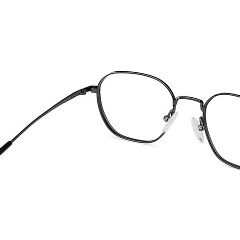 Buy Gunmetal Blue Black Full Rim Square John Jacobs Pro Titanium JJ ...