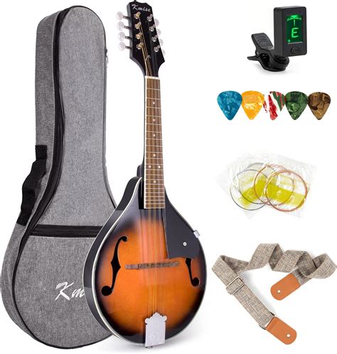 Amazon.com: JinQu Model A mandolin instrument for beginners, children ...