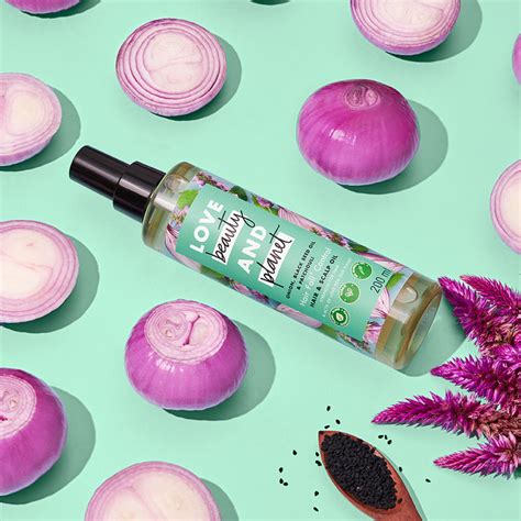 Onion, Black Seed Oil & Patchouli Hair Oil - 200ml – Love Beauty & Planet