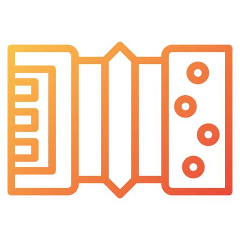 Ícone de Acordeão Generic Gradient | Freepik