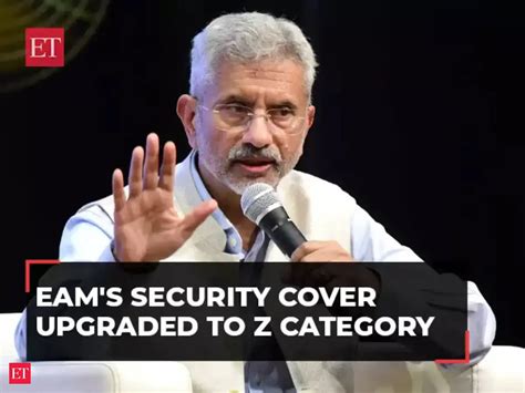 Jaishankar security cover: EAM Jaishankar's security cover upgraded ...