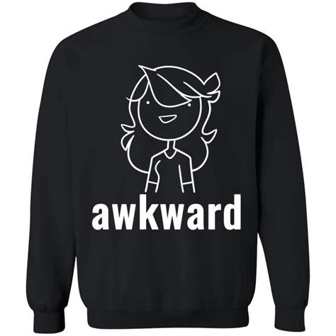 Shop Jaiden Animations Merch Store Awkward Hoodie Sweatshirt - Tiotee