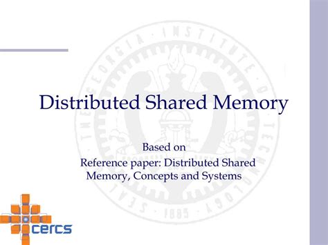 Distributed Shared Memory 的图像结果