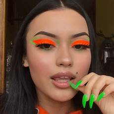 Makeup Looks Neon by This Viral Neon Makeup Is Being Mistaken For An Instagram Makeup Looks Neon