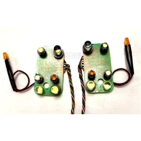 scm-modellbau - Scheinwerfer Beleuchtungsplatinen 7,2 - 12 Volt für T ...