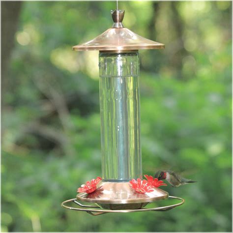 Brushed Metal Hummingbird Feeder - Walmart.com