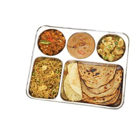 Buy Stainless Steel Rectangular Thali,Steel Five Compartment Rectangle ...